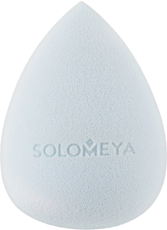[SOLOMEYA] Спонж для макияжа меняющий цвет Синий-Розовый Color Changing blending sponge Blue-pink, 1 шт БК