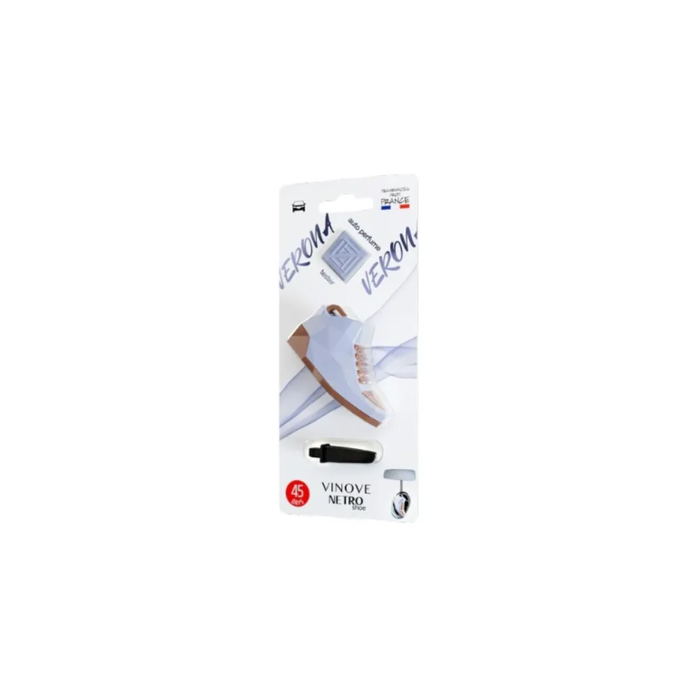 [MR&MRS FRAGRANCE] Ароматизатор для автомобиля/ VINOVE NETROshoe/ серо-голубой/ VERONA/ ВЕРОНА
