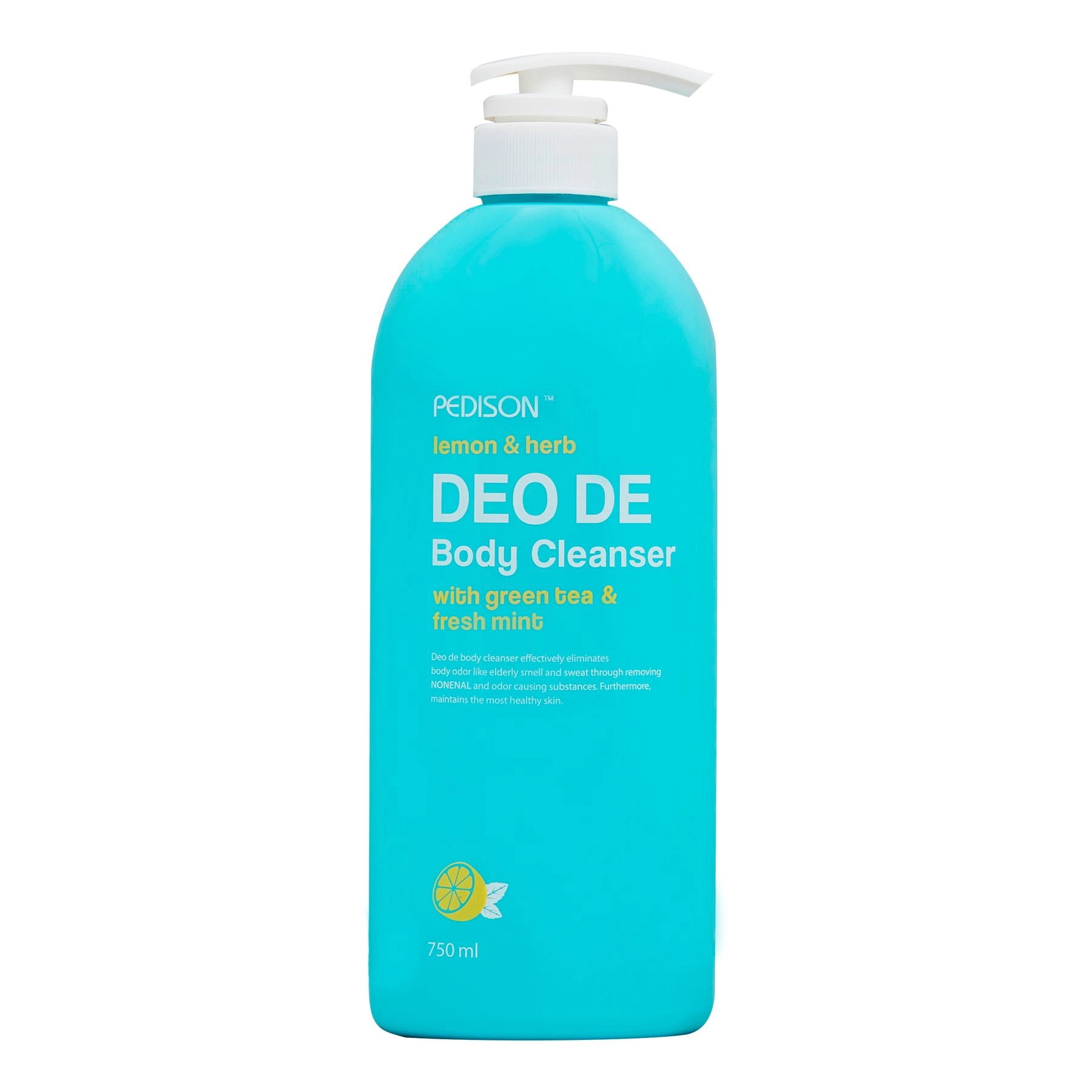 [Pedison] Гель для душа ЛИМОН/МЯТА Deo De Body Cleanser, 750 мл