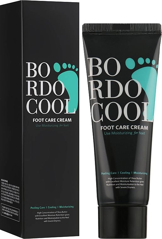 [Bordo Cool] Крем для ног ОХЛАЖДАЮЩИЙ Foot Care Cream, 75 гр