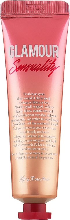 [Kiss by Rosemine] Крем для рук ДРЕВЕСНО-МУСКУСНЫЙ АРОМАТ Fragrance Hand Cream - Glamour Sensuality, 30 мл