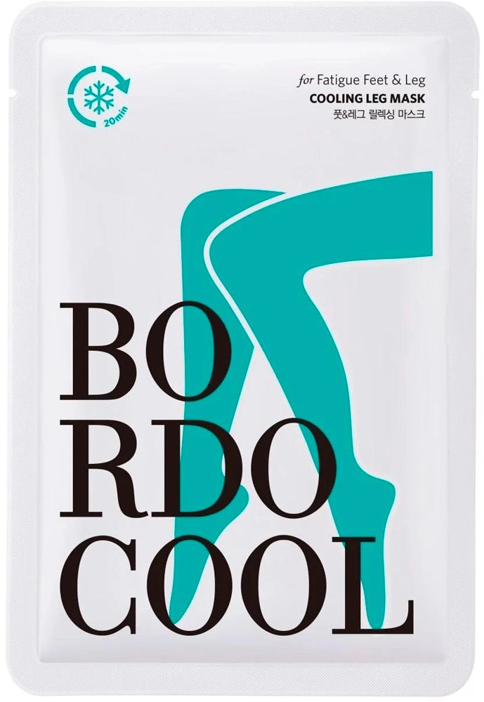 [Bordo Cool] Маска-носочки для ног ОХЛАЖДАЮЩАЯ Bordo Cooling Leg Mask