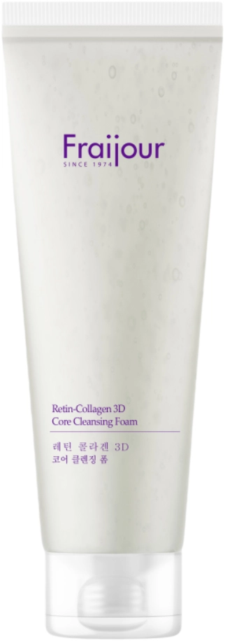 [Fraijour] Пенка-гель для умывания КОЛЛАГЕН/РЕТИНОЛ Retin-Collagen 3D Core Cleansing Foam, 250 мл