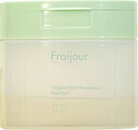 [Fraijour] Пэды для лица тонизирующие с АНА/ВНА/РНА Original Herb Wormwood Pore Pad, 60шт/170 мл