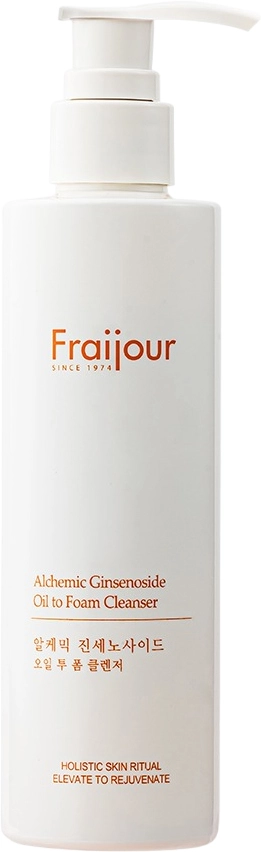 [Fraijour] Гидрофильное масло-пенка антивозрастное КРАСНЫЙ ЖЕНЬШЕНЬ Alchemic Ginsenoside Oil to Foam Cleanser, 210 мл