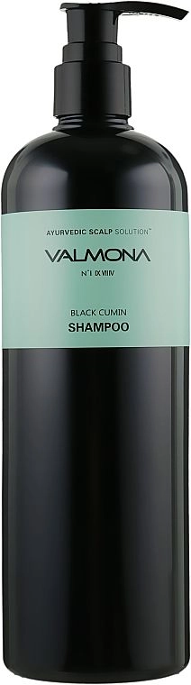 [VALMONA] Шампунь для волос АЮРВЕДА Ayurvedic Scalp Solution Black Cumin Shampoo, 480 мл