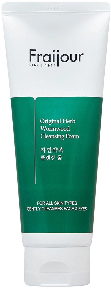 [Fraijour] Пенка для умывания РАСТИТЕЛЬНЫЕ ЭКСТРАКТЫ Original Herb Wormwood Cleansing Foam, 150 мл