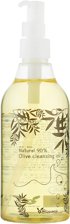[Elizavecca] Гидрофильное масло ОЛИВА Natural 90% Olive Cleansing Oil, 300 мл БК