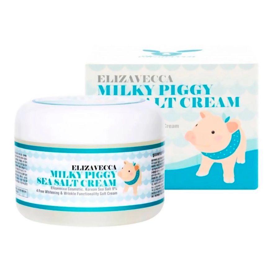 [Elizavecca] Крем для лица МОРСКАЯ СОЛЬ Milky Piggy Sea Salt Cream, 100 мл