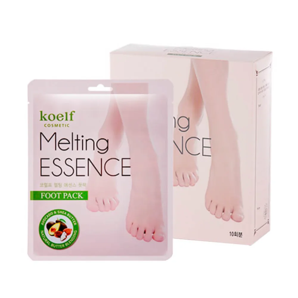 [KOELF] НАБОР Маска-носочки для ног СМЯГЧАЮЩАЯ Melting Essence Foot Pack, 10 шт