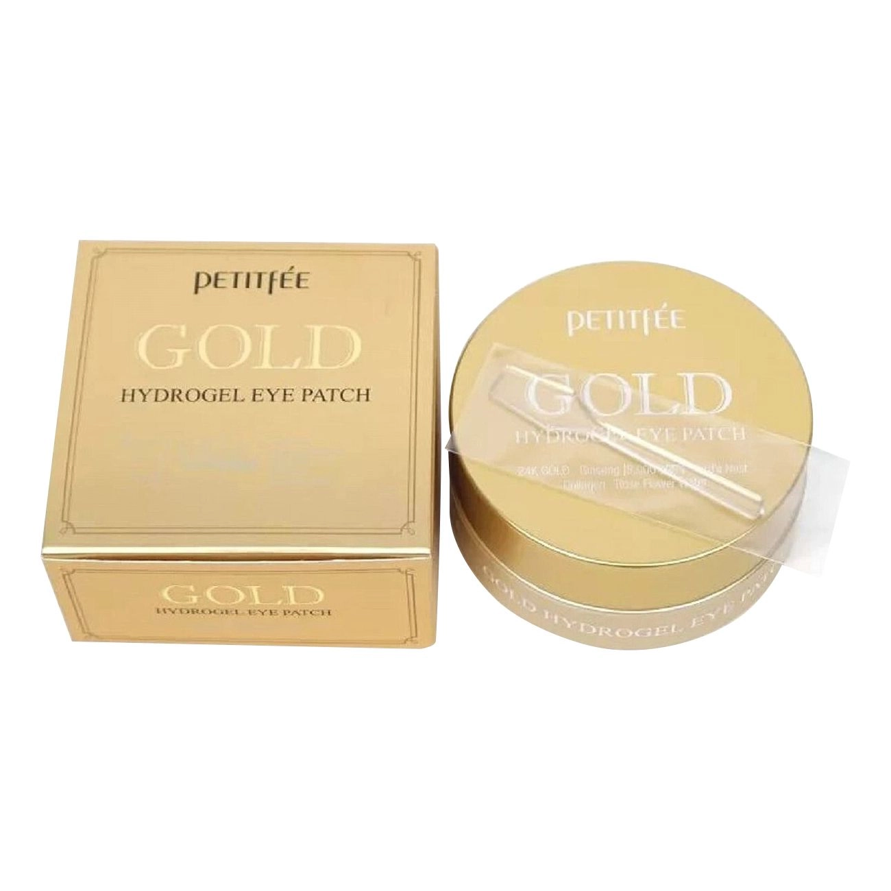 [PETITFEE] Гидрогелевые патчи для глаз ЗОЛОТО Gold Hydrogel Eye Patch, 60 шт