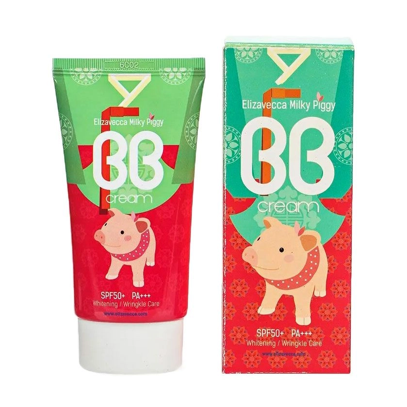 [Elizavecca] Тональный крем УВЛАЖНЯЮЩИЙ Milky Piggy BB Cream SPF50, 50 мл