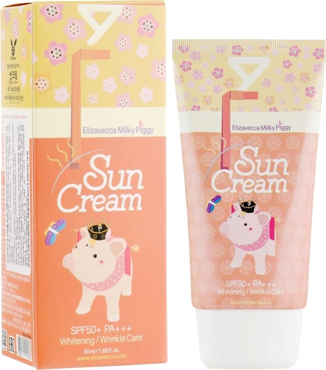 [Elizavecca] Солнцезащитный крем Milky Piggy Sun Cream, 50 мл