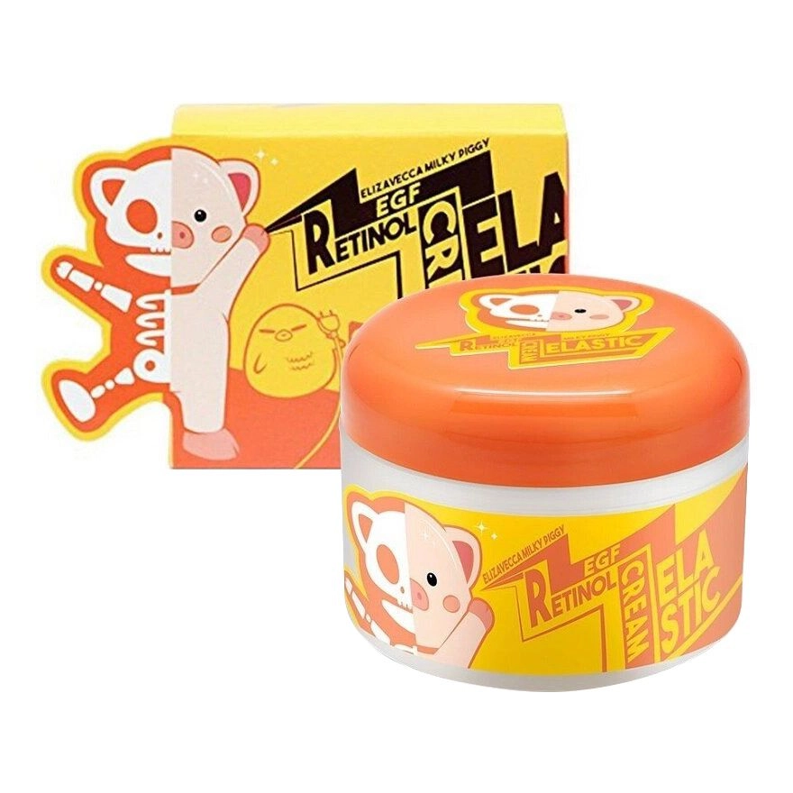 [Elizavecca] Крем для лица EGF/РЕТИНОЛ Milky Piggy EGF Retinol Cream, 100 мл БК