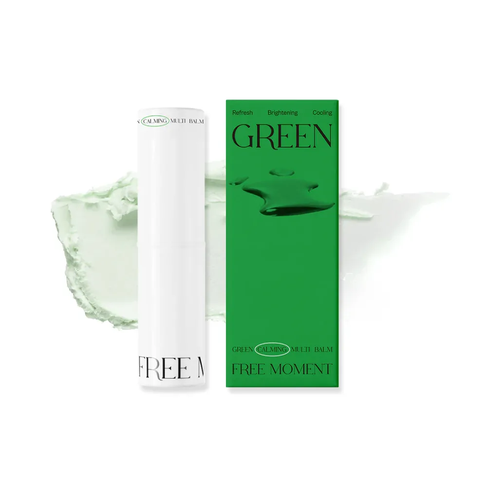 [FREEMOMENT] Успокаивающий мультибальзам Green Calming Multi Balm, 10 гр