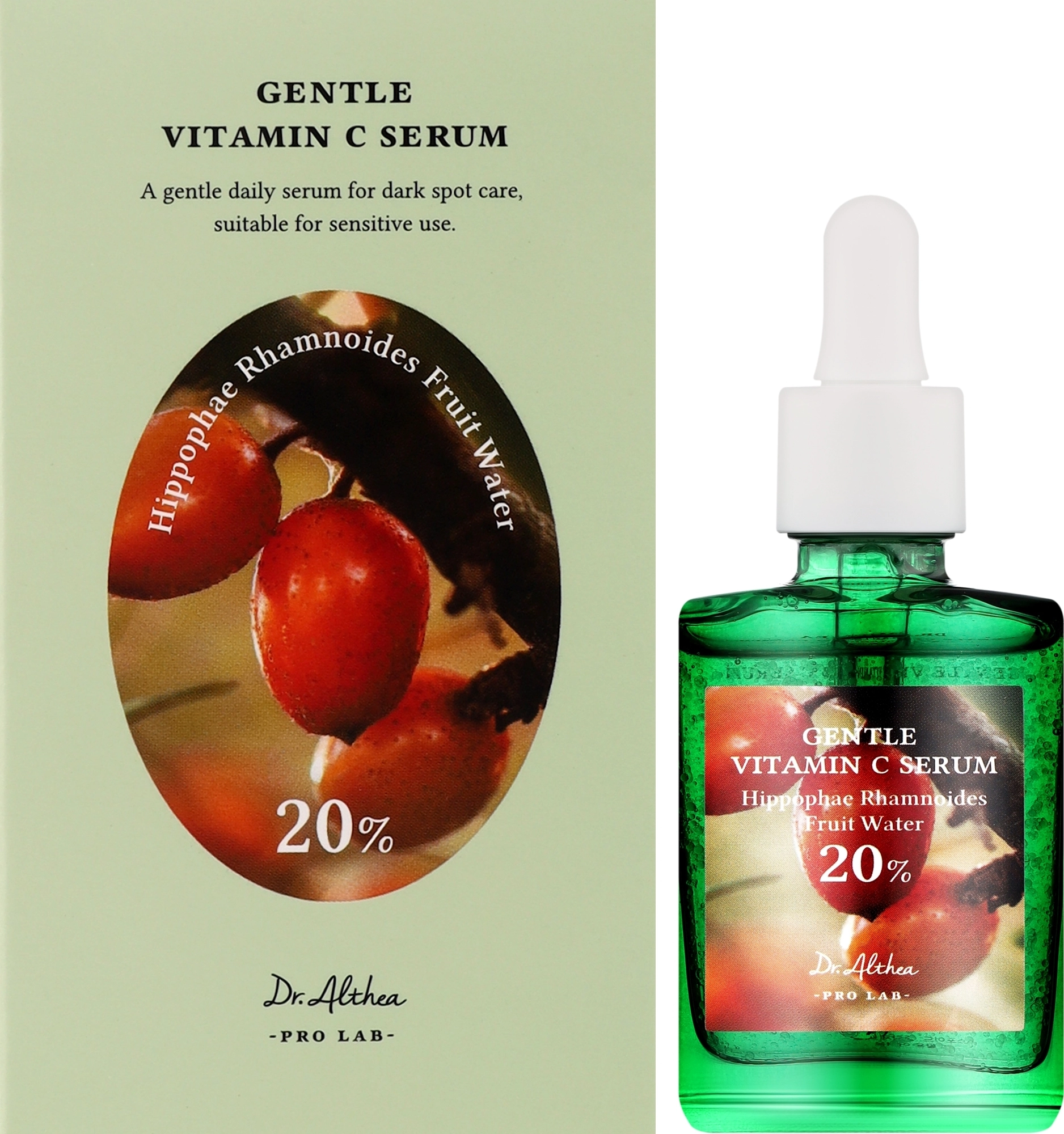 [DR. ALTHEA] Сыворотка для лица УВЛАЖНЯЮЩАЯ с Витамином С 20% Gentle Vitamin C Serum, 30мл.