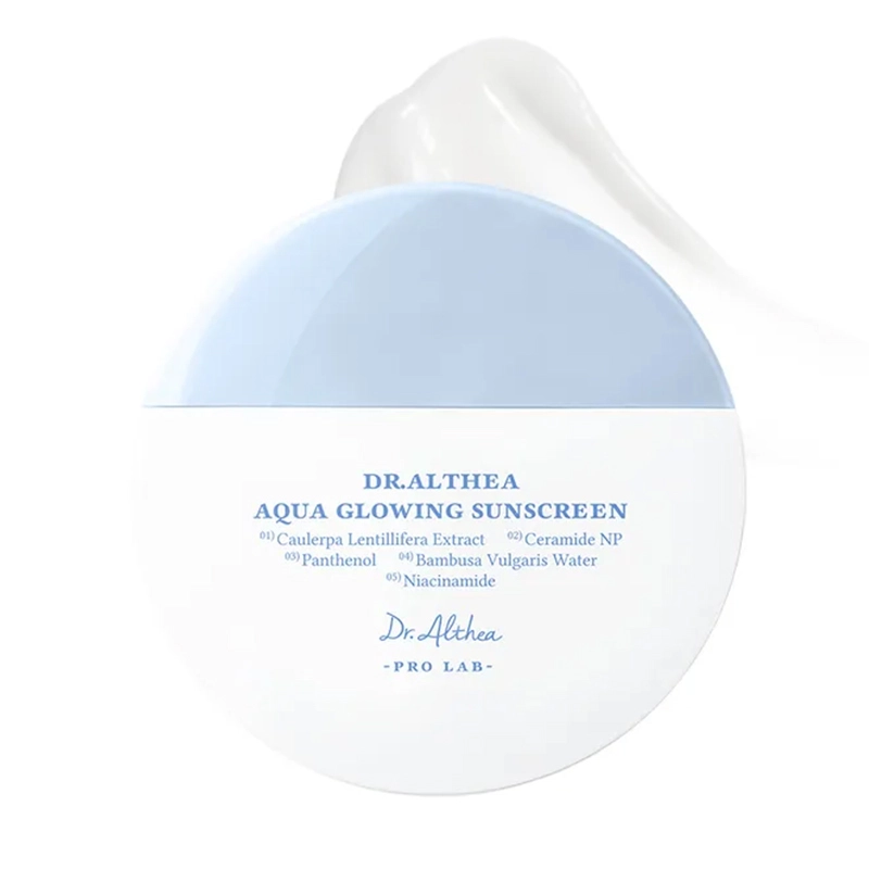 [DR. ALTHEA] Солнцезащитный крем увлажняющий Aqua Glowing Sunscreen SPF 50+ PA++++, 45 мл