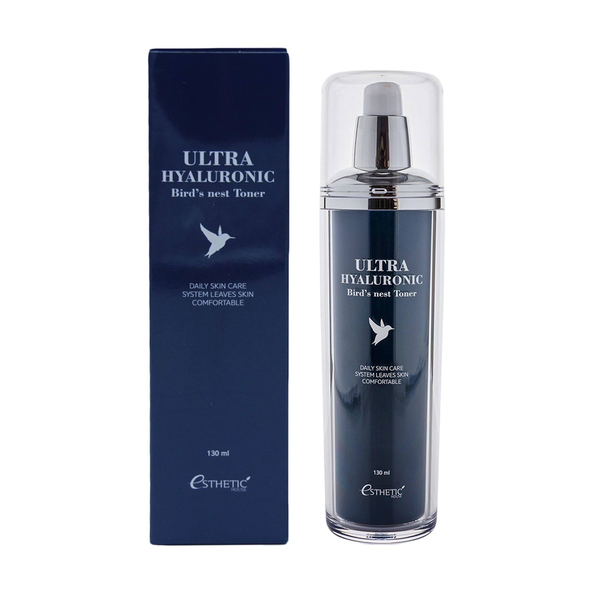 [ESTHETIC HOUSE] ЛАСТОЧКА/ГИАЛУРОН Тонер для лица Ultra Hyaluronic acid Bird's nest Toner, 130 мл