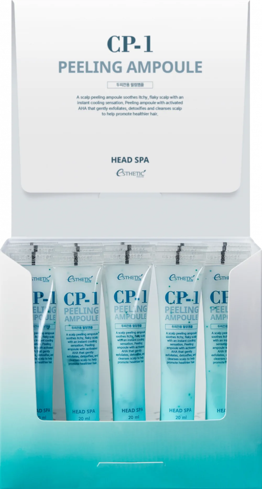 [ESTHETIC HOUSE] Пилинг-сыворотка для кожи головы ГЛУБОКОЕ ОЧИЩЕНИЕ CP-1 Peeling Ampoule, 20 шт * 20 мл