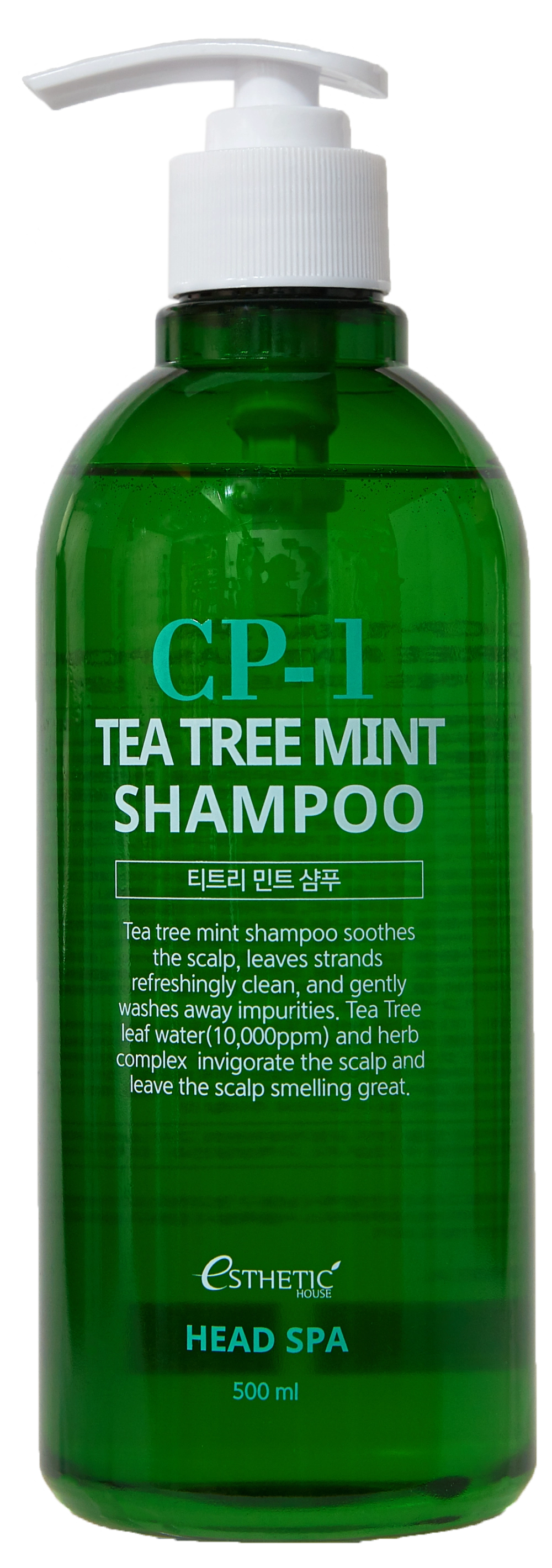 [ESTHETIC HOUSE] Шампунь для волос УСПОКАИВАЮЩИЙ CP-1 TEA TREE MINT SHAMPOO, 500 мл