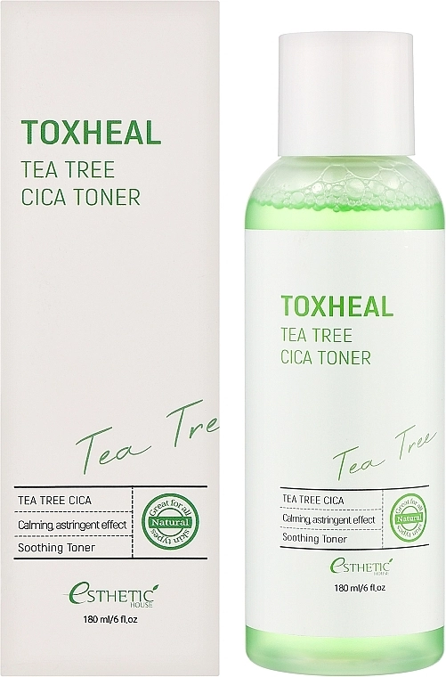 [ESTHETIC HOUSE] Тонер для лица TOXHEAL TEA TREE CICA TONER, 180 мл