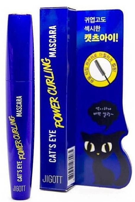 [JIGOTT] Тушь для ресниц ПОДКРУЧИВАНИЕ Cat's Eye Power Curling Mascara, 12 гр
