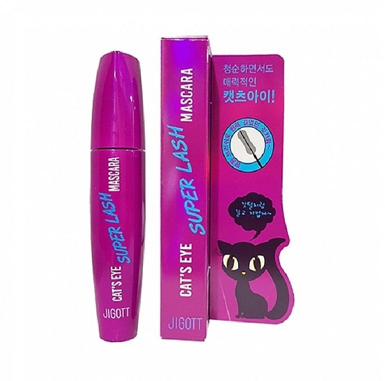 [JIGOTT] Тушь для ресниц УДЛИНЕНИЕ Cat's Eye Super Lash Mascara, 12 гр