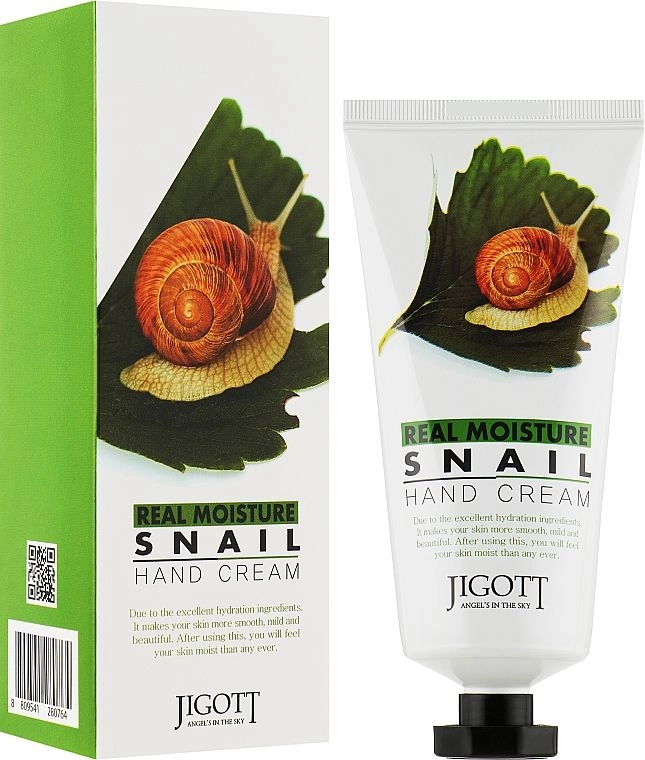 [JIGOTT] Крем для рук МУЦИН УЛИТКИ Real Moisture SNAIL Hand Cream, 100 мл