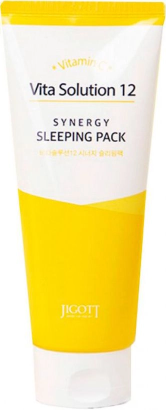 [JIGOTT] Ночная маска для лица ЭНЕРГИЯ Vita Solution 12 Synergy Sleeping Pack, 180 мл