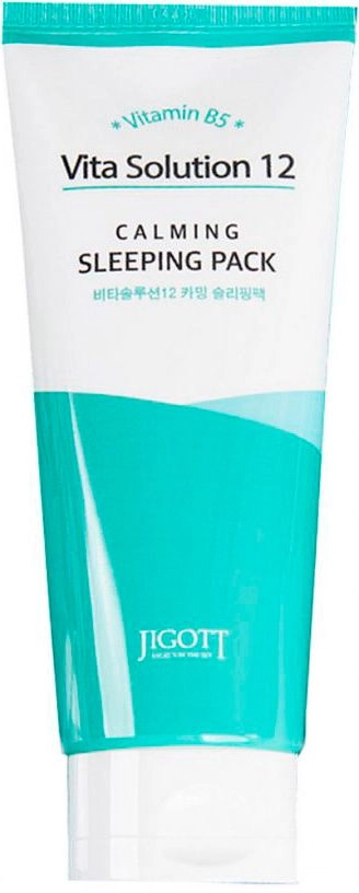 [JIGOTT] Ночная маска для лица УСПОКАИВАЮЩАЯ Vita Solution 12 Calming Sleeping Pack, 180 мл