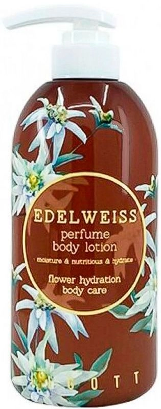[JIGOTT] Лосьон для тела ПАРФЮМИРОВАННЫЙ/ЭДЕЛЬВЕЙС EDELWEISS PERFUME BODY LOTION, 500 мл
