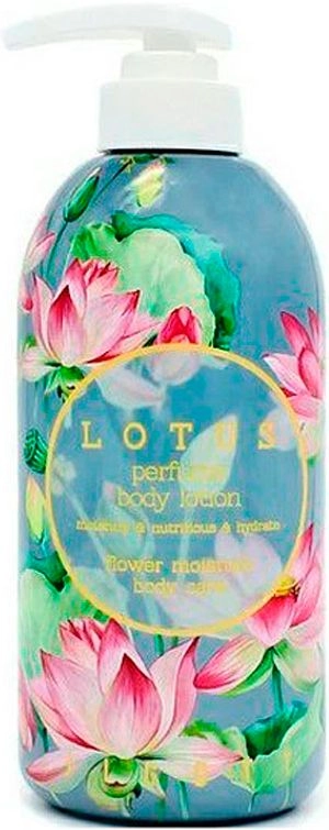 [JIGOTT] Лосьон для тела ПАРФЮМИРОВАННЫЙ/ЛОТОС LOTUS PERFUME BODY LOTION, 500 мл
