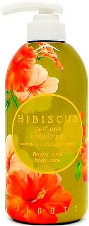[JIGOTT] Лосьон для тела ПАРФЮМИРОВАННЫЙ/ГИБИСКУС HIBISCUS PERFUME BODY LOTION, 500 мл