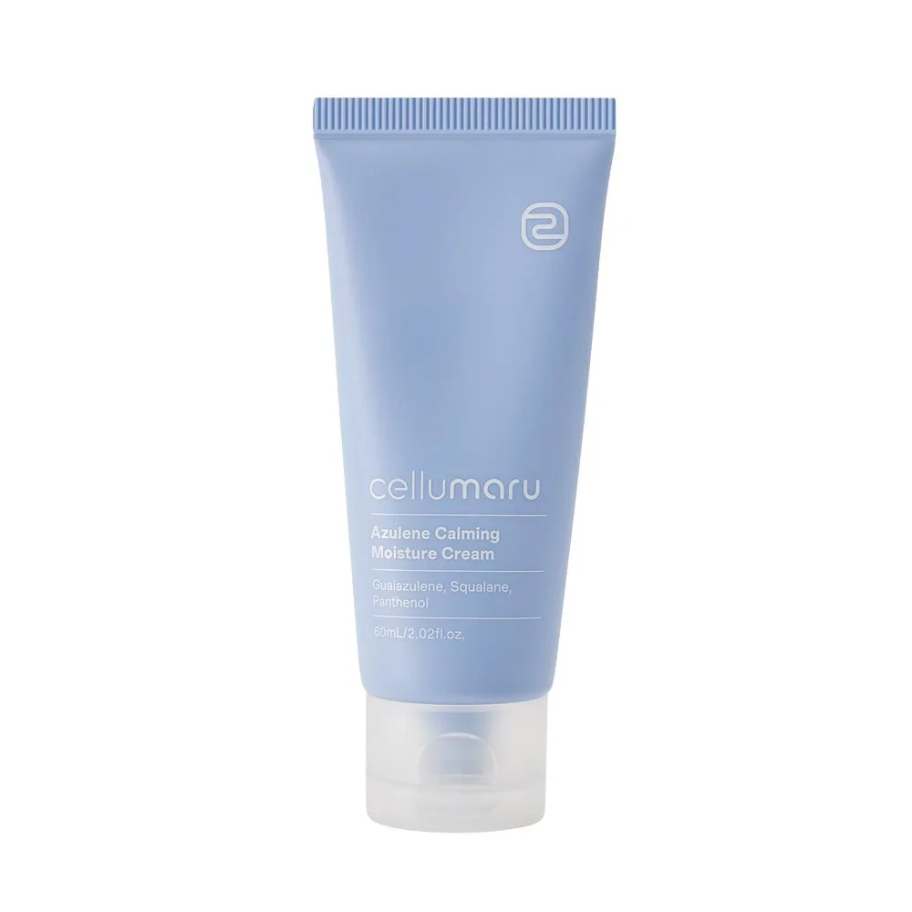 [CELLUMARU] Крем для лица успокаивающий и увлажняющий с азуленом Azulene Calming Moisture Cream, 60 мл